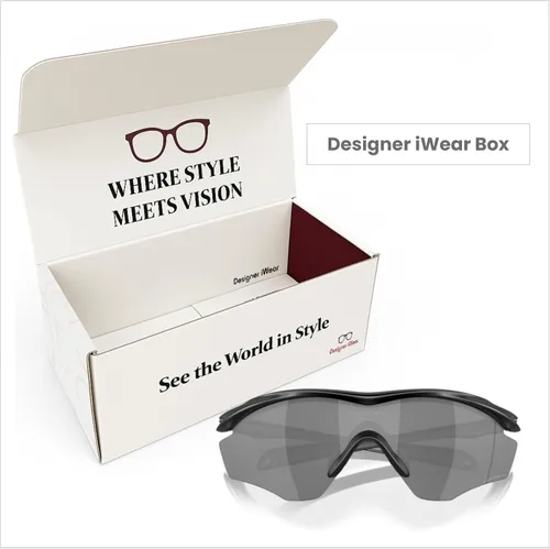 Vista 7 de Oakley M2 Frame XL OO9343 Shield - Lentes de sol para hombre + paquete con set de correa y accesorios, bolsa de microfibra