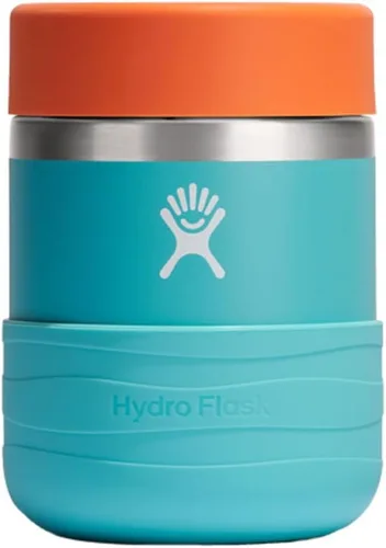 Vista 15 de Hydro Flask Recipiente de alimentos aislado – Contenedor de aperitivos para niños y lonchera – Tarro de comida de 12 onzas en color morado anémona