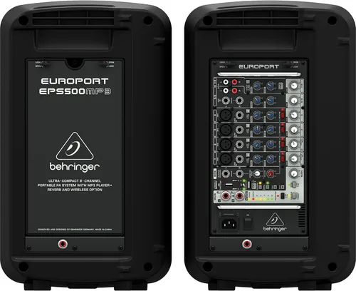 Vista 3 de Amplificador BEHRINGER EUROPORT EPS500MP3