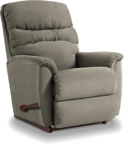 Vista 8 de La-Z-Boy Coleman Power - Silla reclinable mecedora, color gris