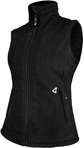Vista 2 de Gerbing Chaleco de forro polar termita 2.0 para mujer de 7 V - Elegante chaleco térmico con batería para mujer - 8 horas de batería de reserva