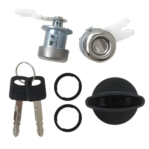 Vista 4 de 1L3Z-11582-A, 5070032, 7C3Z-1521990-A, 7C3Z1521990A, F67Z-1022050, 597638, C-42-195, 707624C Reemplazo de cerradura de puerta de cilindro para Ford