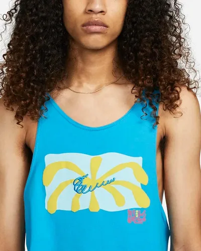 Vista 3 de Nike Camiseta deportiva para hombre, talla S, color azul