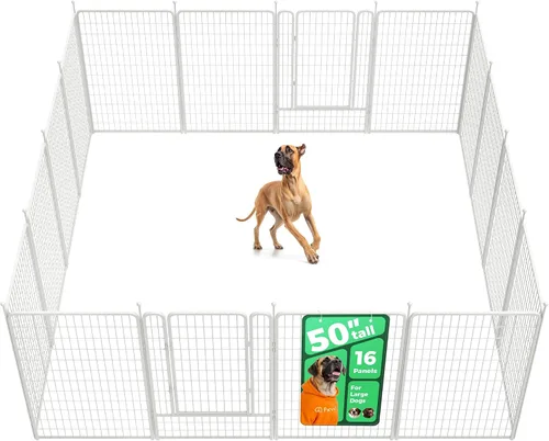 Vista 33 de FXW Rollick - Corralito para perros para patio, campamento con casa rodante, patentado, 24 pulgadas, 2 paneles Fácil instalación, resistente