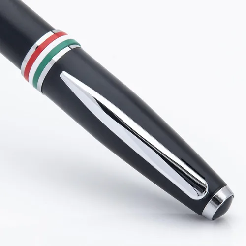 Vista 9 de Monteverde USA Aldo Domani - Bolígrafo negro, diseño de lujo inspirado en Italia, experiencia de escritura suave