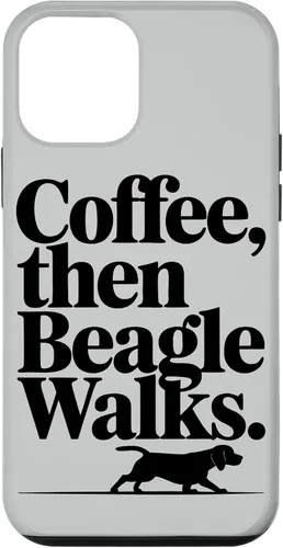 Vista 16 de Funny Beagle Walks Dad Beagle Mom Parent Beagle Coffee Case for iPhone XR