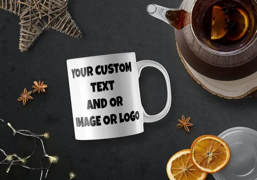 Vista 7 de Tazas de café con foto personalizada, 11 onzas, tazas personalizadas con imagen, texto, nombre, regalos personalizados para el día de V, novio