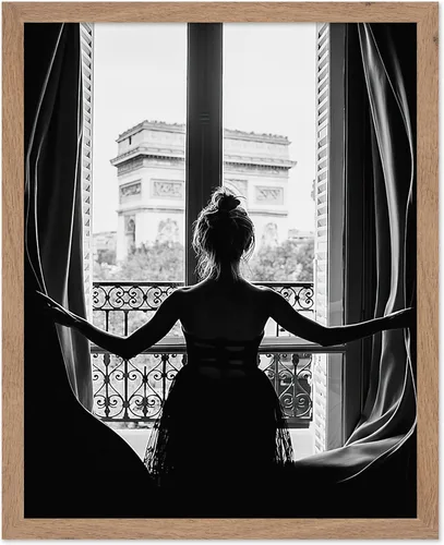 Vista 68 de Poster Master - Cartel de moda - Impresión de compras en París - Arte de fotografía de moda - Regalo glamuroso para ella, mujeres, fashionistas