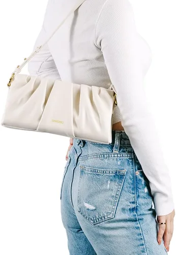 Vista 2 de SINBONO Evelyn Hobo - Bolso de mano con cierre de cremallera y correas ajustables para mujer