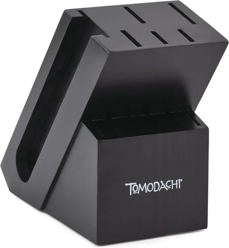 Vista 3 de Hampton Forge Tomodachi HMC01B612L Raintree Ash - Juego de bloques de cuchillos de 13 piezas