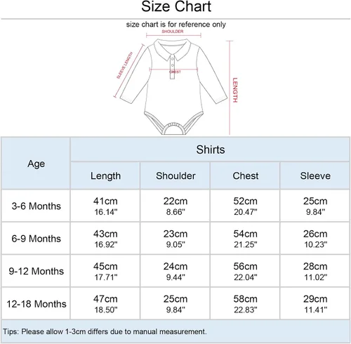 Vista 6 de A&J DESIGN Body de manga larga para bebé y niño, para boda, formal, para caballero