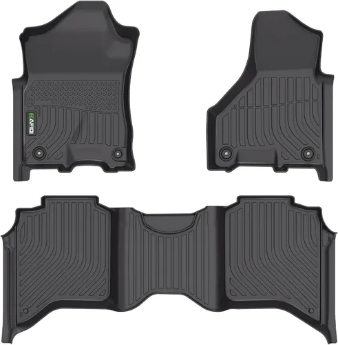 Vista 24 de HAFIDI® - Tapetes para auto con almacenamiento debajo del asiento, para todo clima, antideslizantes, de elastómero termoplástico, para la primera