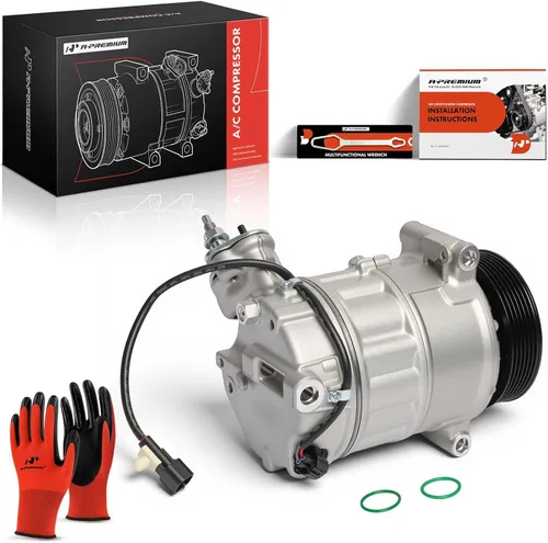 Vista 10 de A-Premium Compresor de aire acondicionado con embrague compatible con Land Rover Range Rover 2010-2012, LR4 2010-2013, Range Rover Sport y Jaguar