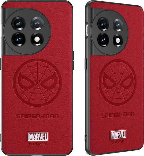 Vista 7 de IRON SPIDER Funda para OnePlus 11 5G, con personaje de superhéroe, compatible con OnePlus 11 (rojo) para hombre y mujer