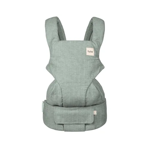 Vista 26 de Baby Tula Explore Linen - Portabebés multiposición Transportador transpirable para recién nacidos a niños pequeños, múltiples posiciones