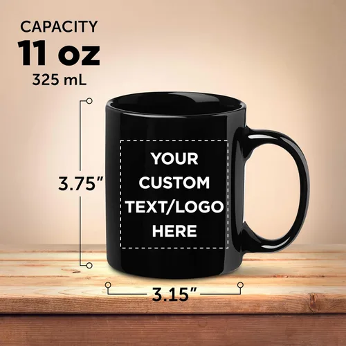 Vista 5 de Tazas de café de cerámica personalizadas para el Día del Padre, 11 onzas, juego de 10/50/100, paquete personalizado a granel, juego de tazas de café