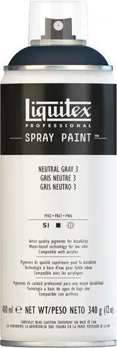 Vista 24 de Liquitex - Pintura en aerosol Professional, 12 oz (400 ml), Azul brillante