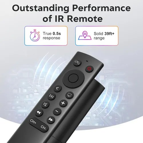 Vista 7 de Mando a distancia de repuesto para Apple TV 4K/HD (no Siri y control de voz)