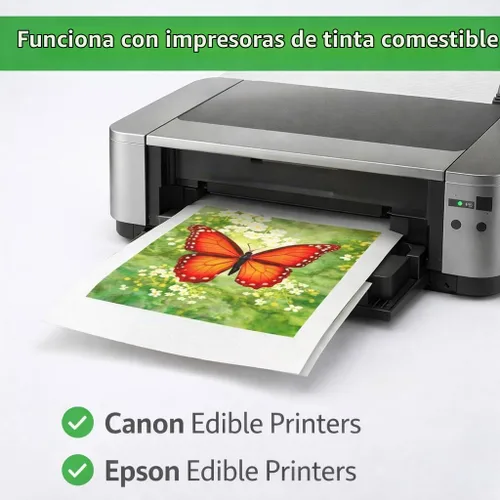 Vista 4 de Oasis Supply, Hojas de glaseado ultra flexibles, blanco, papel de 8.5 x 11 pulgadas, 12