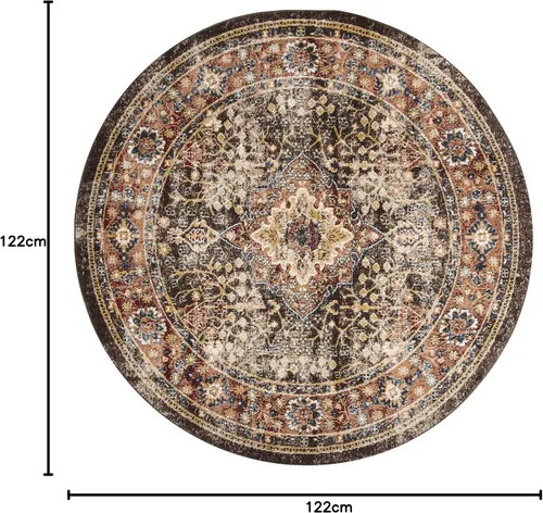 Vista 29 de SAFAVIEH Bijar Collection - Alfombra decorativa de 2 pies 3 pulgadas x 4 pies, marfil y óxido, diseño oriental envejecido, no desprende pelusa