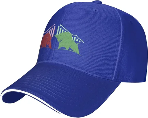 Vista 2 de Gorra de béisbol ajustable negra para hombres y mujeres