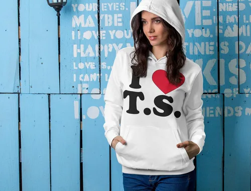 Vista 4 de Expression Tees Camiseta juvenil I Heart Taylor Concert Music Lover