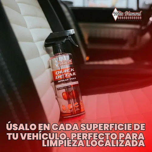 Vista 4 de Schultz Laboratories White Diamond Cherry - Spray de detalle rápido perfumado, limpiador en aerosol multiusos de 16 onzas, seguro