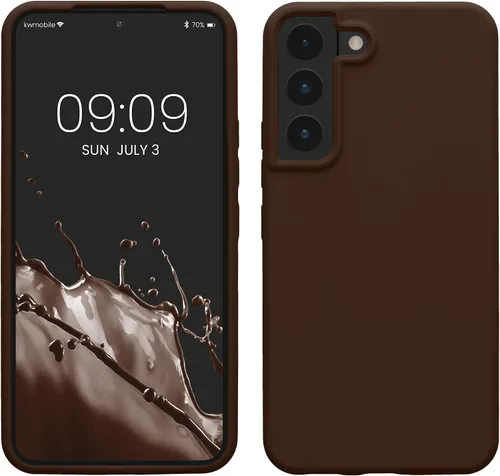 Vista 129 de kwmobile Funda compatible con Samsung Galaxy S9 - Funda de silicona TPU con acabado suave - Blue Reef