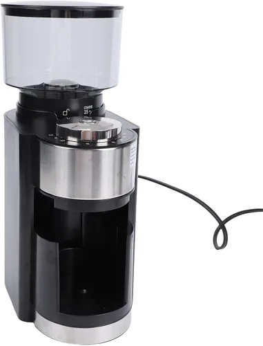 Vista 4 de Stainless Steel Burr Coffee Grinder, 25 Settings (US Plug 110V)