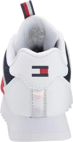 Vista 3 de Tommy Hilfiger Plataforma deportiva unisex para niños Th Leslee