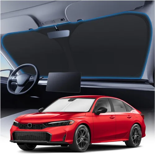 Vista 168 de KUST Parasol para parabrisas para BMW X1 F48 2016, 2017, 2018, 2019, 2020, 2021, 2022, accesorios de ajuste personalizado, parasol plegable