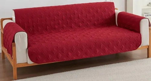 Vista 16 de Fundas para sofá de 3 plazas y 2 plazas y 1 plaza, funda de sofá reversible, funda acolchada ajustable para sofá, protectores impermeables