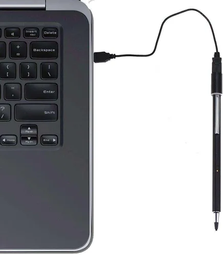 Vista 5 de Lápiz digital de punta fina recargable negro - Compatible con tablet CHUWI Hi10 Air de 10.1