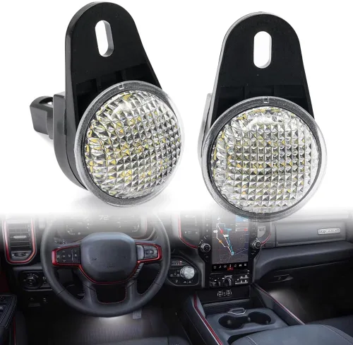 Vista 3 de Luces LED para alfombrilla interior y para salpicadero para Dodge Durango Nitro Ram 1500 2500 3500 1500 Classic LED Ensamblaje de lámpara