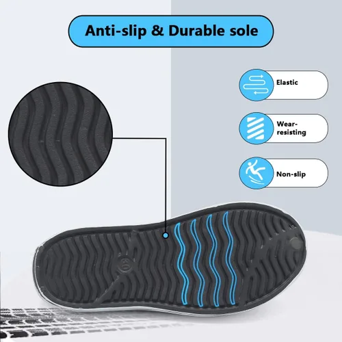 Vista 3 de ziitop Zapatos de agua para niños y niñas, sandalias de bebé, zapatos de playa, jardín, antideslizantes, transpirables, de secado rápido, ligeros