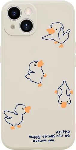 Vista 27 de Funda Graciosa de Chico para iPhone 11, Funda Líquida de Silicona de Gel Suave de Caucho Mate con Forro de Microfibra, Funda Protectora Divertida
