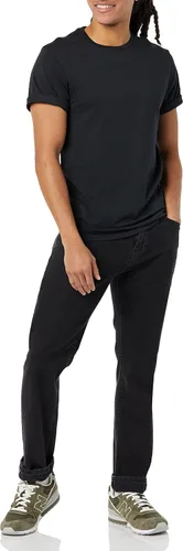 Vista 4 de Tienda Essentials Men's Slim-Fit Short-Sleeve Crewneck T-Shirt, Pack of 2
