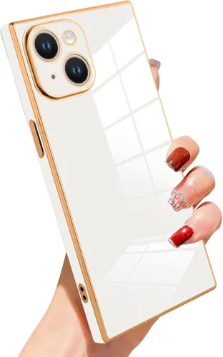 Vista 17 de SAKUULO - Funda magnética rectangular de lujo para iPhone 12 Pro Max, color negro