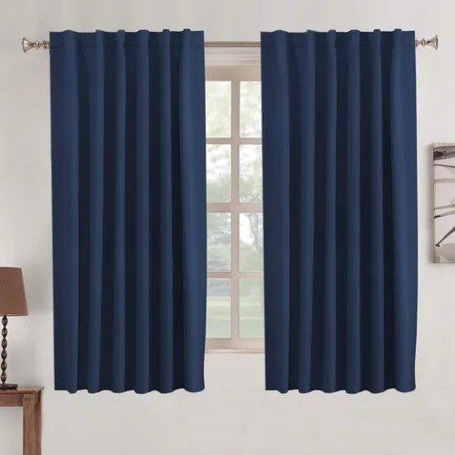 Vista 56 de Turquoize Cortinas Opacas con Aislamiento Térmico Paneles de Tratamiento de Ventanas con Bolsillo para Barra Paneles de Ventana para Ventanas