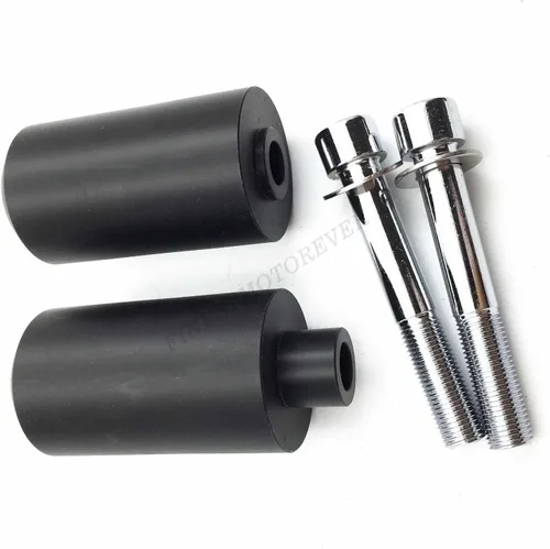Vista 2 de Protector de choque deslizante de marco negro compatible con Yzf R6 Yzfr6 1999-2002