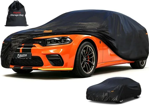 Vista 14 de Kayme Cubierta de auto SUV de 7 capas ajuste personalizado para BMW X1 (2009-2025), impermeable, para todo tipo de clima, para automóviles, cubierta