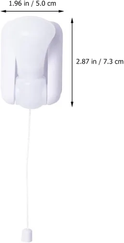 Vista 7 de OSALADI Luz LED para tienda de campaña, portátil, funciona con pilas, linterna para camping y uso al aire libre, luz nocturna compacta de 2.8 x 2.3