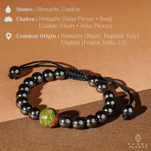 Vista 38 de Pulseras de cristal curativo para mujeres y hombres, espiritual, energía positiva y equilibrio, pulseras de cuentas de cristal natural hechas a mano
