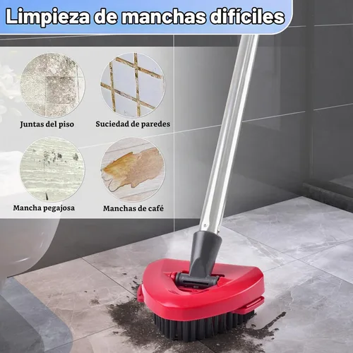 Vista 6 de Reemplazo de cabezal de trapeador, base, mango de trapeador para sistema de 2 tanques Ocedar RinseClean, 2 repuestos de trapeador de microfibra