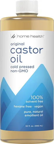 Vista 10 de Home Health Aceite de ricino original, promueve el cabello y la piel saludables, hidratante natural para la piel, puro, prensado en frío, sin OMG