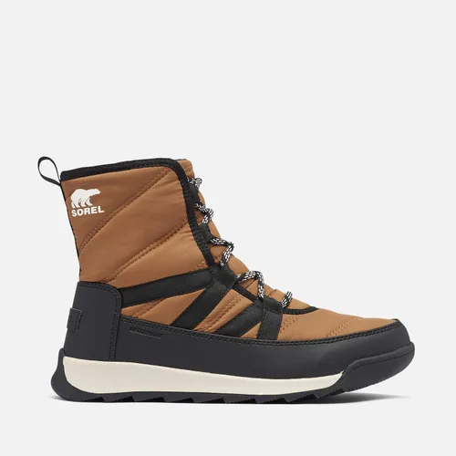 Vista 2 de SOREL Whitney Botas cortas con cordones para mujer, botas de invierno de nailon impermeables