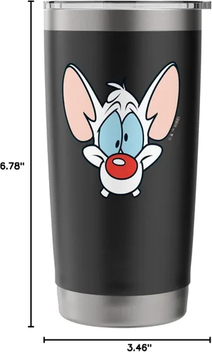 Vista 8 de Pinky and the Brain Pinky - Vaso aislado de acero inoxidable