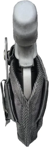 Vista 4 de Funda de nailon para pistola Taurus Judge 4510 TKR, (5 disparos) con cinturón de barril de 3 pulgadas o clip