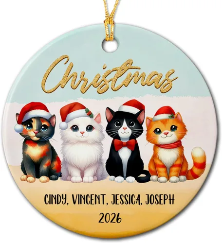 Vista 12 de Adornos de cerámica personalizados para los mejores amigos están atados con cuerdas de corazón, adorno personalizado de 2 amigos, adorno de buenos