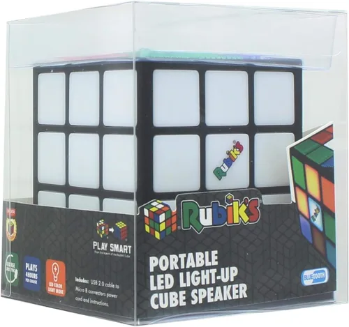 Vista 2 de Rubik's - Altavoz de cubo con luz portátil